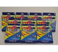 STAEDTLER NORIS set di 10 pittori a fibra 24 colori spessore M 325 C24