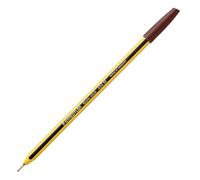 STAEDTLER - 434 76 - Penna a sfera Noris Stick - punta 1,0mm - marrone - Staedtler - conf. 10 pezzi - 89175 - Conf. da 1 Pz. - 434 76