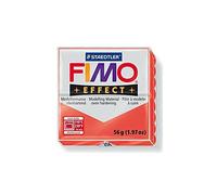 Staedtler Pasta da Modellare Fimo, Effetto Trasparente Rosso, 57 g