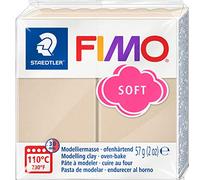 Staedtler© - Pasta modellabile FIMO© Soft, 57 g, colore: Sahara