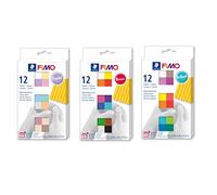 Staedtler Pasta modellabile FIMO Soft, Brilliant, 36 Blöcke Farbmix