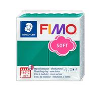 Staedtler 8020 Blocco di pasta modellabile Fimo, 59 gr, verde (smaragd (56))