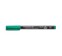 STAEDTLER penna universale Lumocolor permanent, colore verde, punta M da 1.0 mm, confezione da 10, 317-5