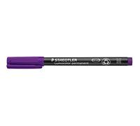 STAEDTLER penna universale Lumocolor permanent, colore viola, punta M da 1.0 mm, confezione da 10, 317-6