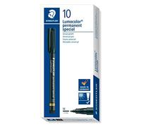 STAEDTLER penna universale Lumocolor permanent special, colore nero, punta M da