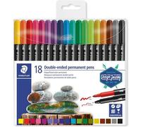 Staedtler 3187 marcatore permanente Multicolore 18 pz