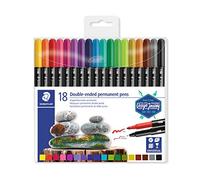 Staedtler 3187 marcatore permanente Multicolore 18 pz