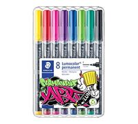 STAEDTLER 318W81 - Penna universale indelebile F, kit, 8 colori