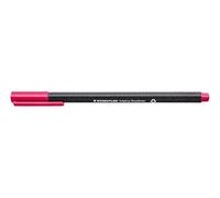 Staedtler Penne Bordeaux Triplus Fineliner, Punta Fine Rinforzata In Metallo 0.3 Mm, Fusto Triangolare Ergonomico, Confezione Da 10 Fineliner, 334-23, Box di 10