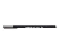 STAEDTLER penne grigio chiaro Triplus fineliner, punta fine rinforzata in metallo 0.3 mm, fusto triangolare ergonomico, confezione da 10 fineliner, 334-82