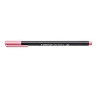 STAEDTLER penne rosa chiaro Triplus fineliner, punta fine rinforzata in metallo 0.3 mm, fusto triangolare ergonomico, confezione da 10 fineliner, 334-21