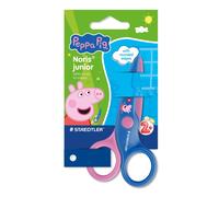 STAEDTLER Peppa Pig x Noris Junior Toddler Safety Scissors - for Kids Aged 2+ Ye
