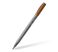 Staedtler Pigment Arts 371-790 - Penna a pennello, confezione da 10 pezzi, colore: marrone chiaro