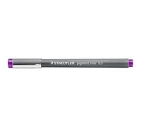STAEDTLER Pigment Liner 308 pennarello punta fine viola, 10 pezzi, 0,3 mm | A prova di documento, resistente all’acqua, resistente alla luce - per il disegno - Codice articolo 308 03-6