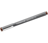 STAEDTLER Pigment Liner 308 punta calibrata 0,5 mm Marrone