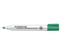 Staedtler Marcatori Lumocolor Per Lavagne CF10 Punta Tonda 10 Pezzi Verde 351-5