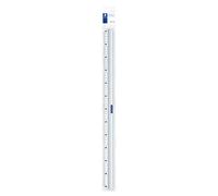 STAEDTLER - Righello magnetico in alluminio Mars, lunghezza 60 cm, infrangibile, antiscivolo, 563 60M