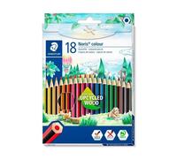 Staedtler Astuccio Matite Noris Colour 18 matite esagonali Wopex colori assortiti