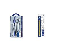 Staedtler Set Compasso Noris Con Prolunga, Adattatore Universale E Mine Di Ricam