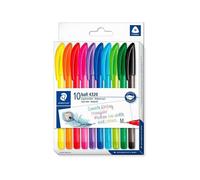Staedtler - Set di 10 Pennini Triangolari Ergonomici 4320