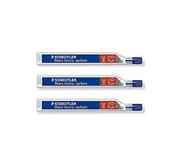 Staedtler Mars Micro Carbon 250 Grafite 12 Piombo Tubo - Durezza 3H - Corsa 05 mm - Alta Resistenza