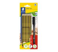 Staedtler Noris Pencil Set, Made from Upcycled Wood, 12 Pencils Hardness HB, Per