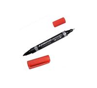 Staedtler Staedtler Lumocolor Duo marcatore permanente Punta a ogiva/sottile Ros