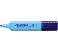 Staedtler Textsurfer Classic 364 Pennarello fluorescente - Punta a scalpello - Corsa da 1 a 5 mm - Inchiostro a base d acqua - Colore blu