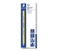 STAEDTLELER TEXTSURFER DRY 128 64 Fluorescente di colore triangolare - Mine da 4 mm - Wood forestale sostenibile - colore giall
