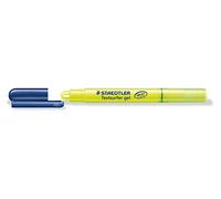 STAEDTLER Textsurfer gel, evidenziatore a secco giallo, mina a gel solido, larghezza di tratto di 3 mm, confezione da 10 evidenziatori 264-1
