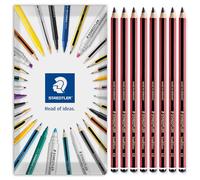 STAEDTLER Tradition Pencil - Matite per disegno, schizzi e arte tecnica professionale, in busta, confezione regalo, confezione da 8, grado 6B