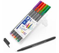 STAEDTLER Triplus 334 - Penne a punta fine, 0,3 mm, confezione da 6 (Halloween)