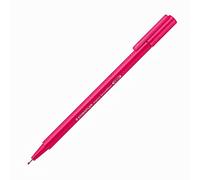 Staedtler triplus 338 penna tecnica Rosso 1 pezzo(i) - Penna in metallo sottile (Rosso, Rosso, Triangolo, Inchiostro a base di acqua, 0,8 mm, Germania