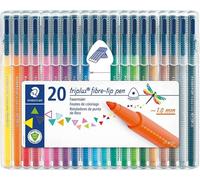 Staedtler Triplus color (Fiberpen Triplus Color 10mm ass 20) NEW
