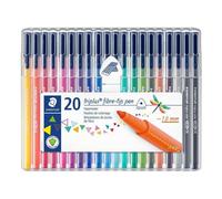 Staedtler Triplus Color - Set di 20 Pennarelli Colorati