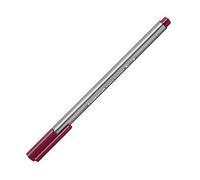Staedtler triplus Fineliner 334 - Feltro punta superfine 0,3 mm mogano, 10 Pezzi