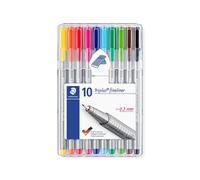 Staedtler Triplus Fineliner Pen Inchiostro a base d'acqua Fusto triangolare ergo