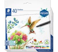 Staedtler Triplus Linea Sottile 334 - Colori Assortiti Set (6 ,12 O 40) 0.3mm Ti