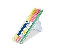 Staedtler Triplus TextSurfer 362 SB4. Rotuladores de colores brillantes de punta