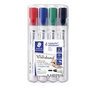 Staedtler WB Marker Lumocolor round 2mm assorted (4)