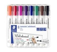 Staedtler WB Marker Lumocolor round 2mm asst (8)
