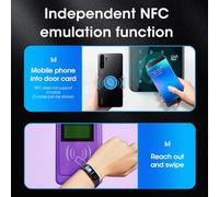 Staeekkzy Lettore Scrittore Smart Card X100 RFID NFC +5XCUID Carta/RFID Duplicatore ID IC Card Programmatore Copiatore Chiave Crittografata