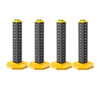 Staeekkzy Livellatrice A Soffitto Livellatrice In Plastica A Regola Speciale, Righello per Marcature, Bastoncino Gradiente per Posare Piastrelle su Pareti e Pavimenti.