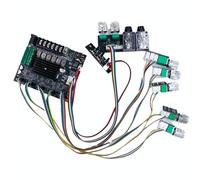 Staeekkzy -MT21S Microfono KTV A Tipo di Scheda Amplificatore Bluetooth 2.1 Canali Macchina Audio 50+ 50+ 100W