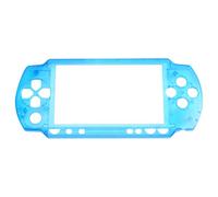 Staeekkzy Per PSP1000 Console di Gioco Scocca Superiore Frontale Copertura Coperchio Case Top Lago Blu