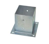 Staffa A Bicchiere x Fissaggio Su Cemento Portapilastro A Bicchiere 141 x 141 mm