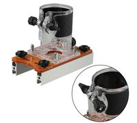 Staffa a fessura base router in legno 2 in 1 per progetti mobili armadio