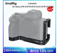 Staffa a L SmallRig per Sony Alpha 7R V / Alpha 7 IV / Alpha 7S III / A1 / Alpha 7R IV / A9 II con foro filettato 1/4"-20 -3660B 3660B