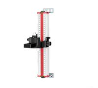 Staffa a livello da parete in lega di alluminio, 20-40 cm, con scala di altezza precisa e adattatore a vite per misurazioni e allineamento accurati (30 cm)