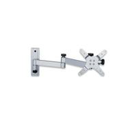 Techly Supporto a muro per TV LED LCD 13-30'' inclinabile 3 snodi silver (ICA-LCD 104)